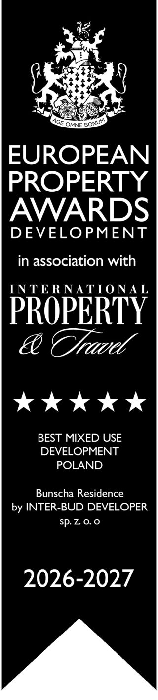 European Property Awards 2026–2027 – 5 Star, Best Mixed Use Development Poland: Bunscha Residence