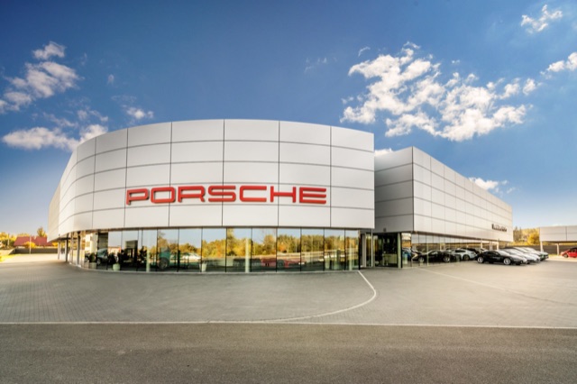Salon samochodowy Porsche