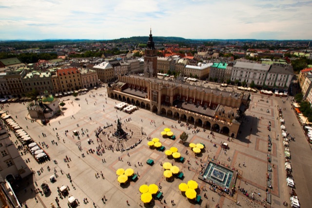 Zachodnia część Rynku Głównego